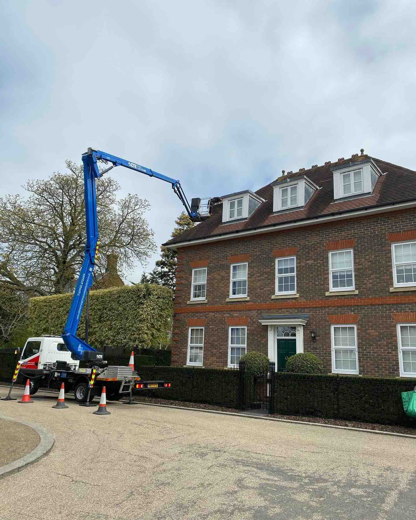 Abbey Heights Access Solutions providing services to repair guttering to Victorian house