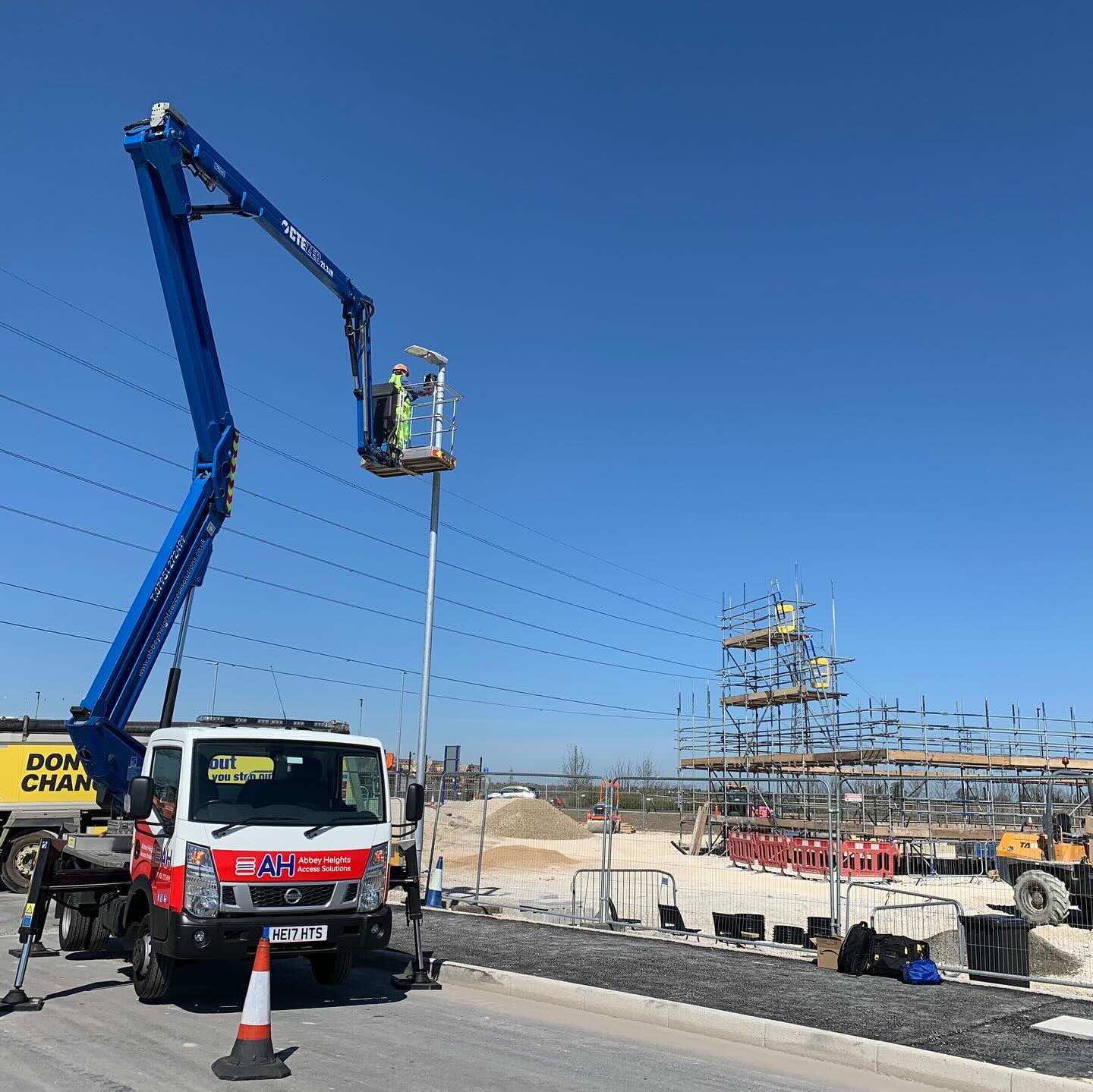 Abbey Heights Access Solutions providing services during summer in the sun