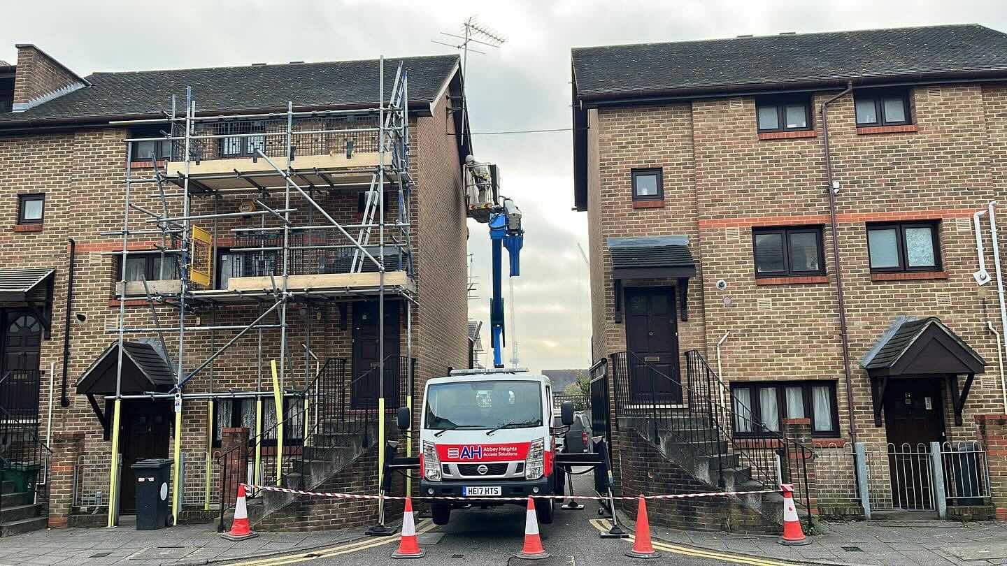 Abbey Heights Access Solutions providing services to install a TV aerial